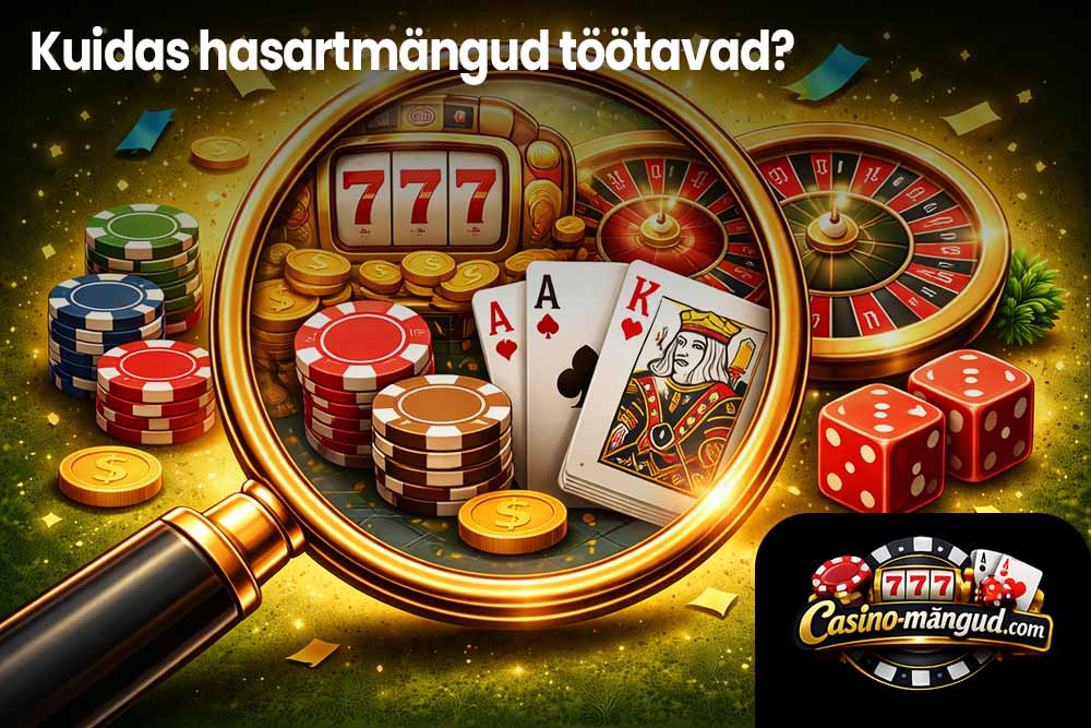 Kuidas töötavad hasartmängud